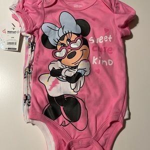 Minnie 24 Months Disney One Piece Girls Set Bundle